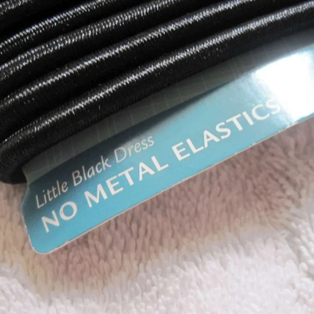 14 Goody Big Thick Fix Ouchless No Metal Hair Band Elastic Ponytailers Java Bean